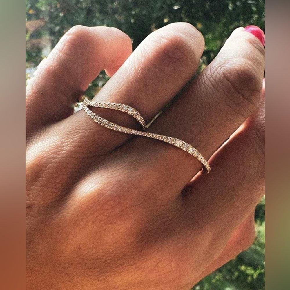 Elegant Gold Ring #1753